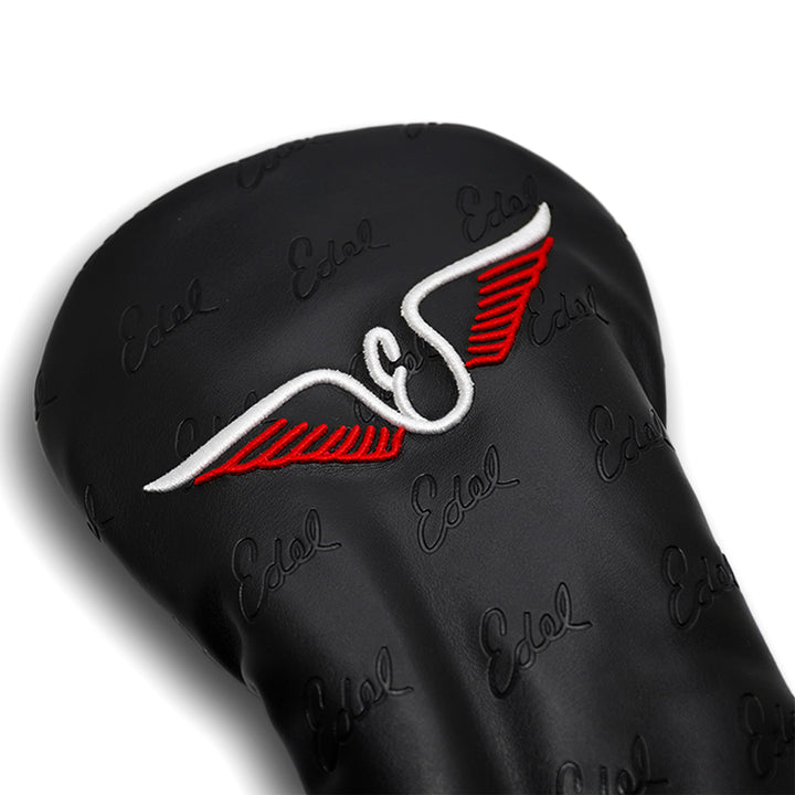Edel Golf Driver Headcover Black Close-Up