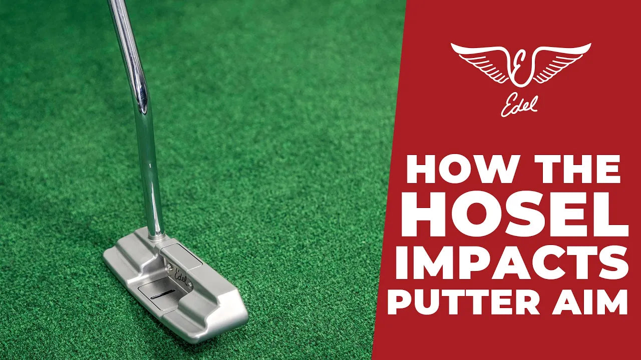Putter Aim How the HOSEL impacts putter aim – Edel Golf