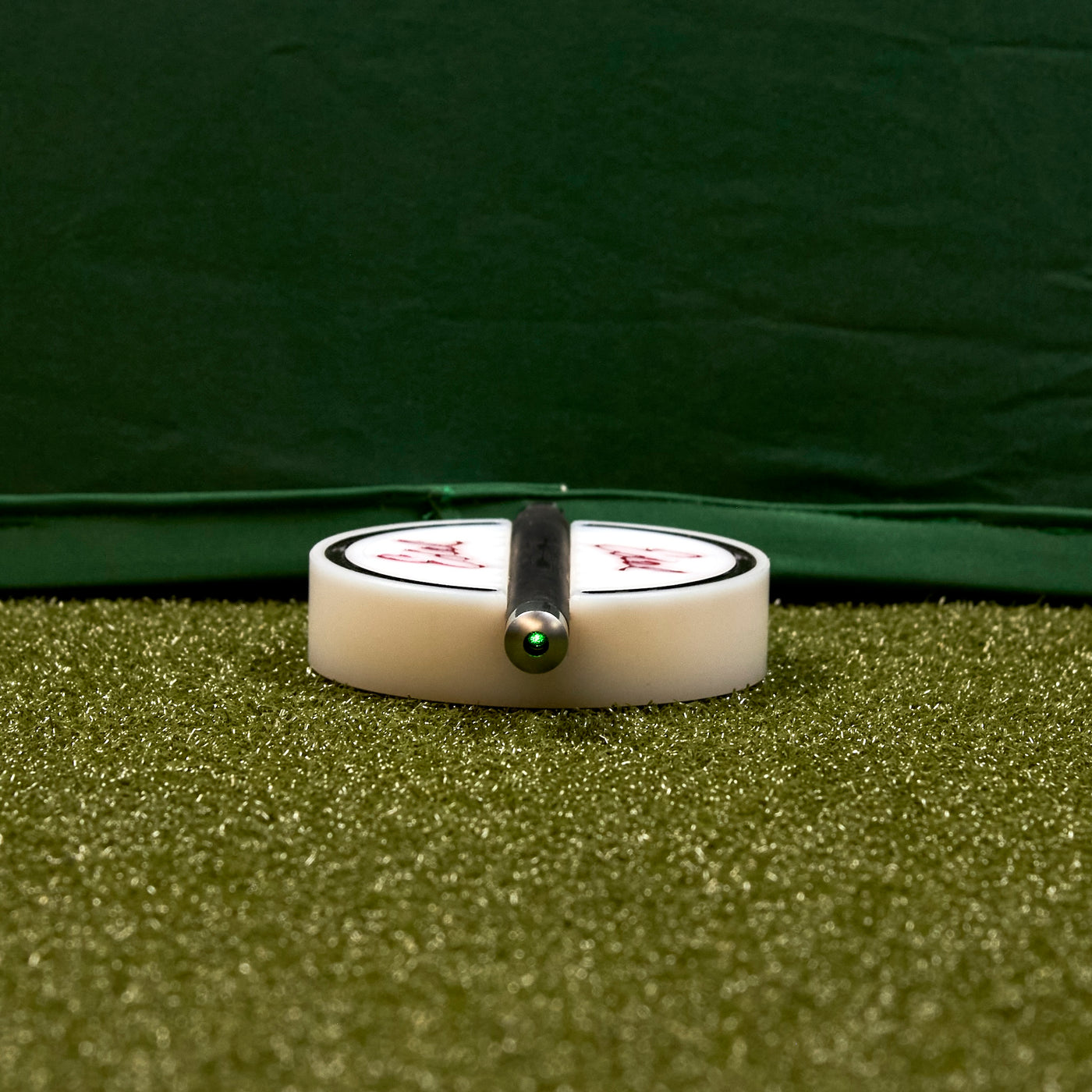 Edel Golf Aim Check laser and holder on putting green