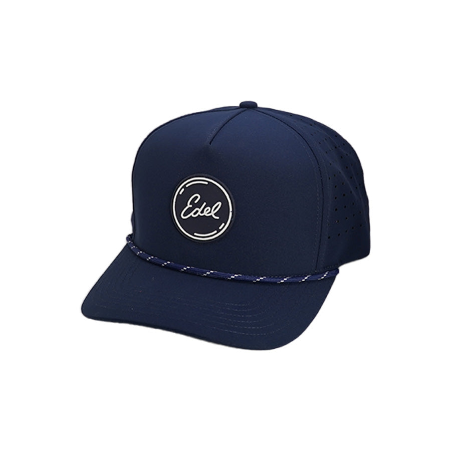 Edel Golf Signature Circle Rope Hat Blue - Front