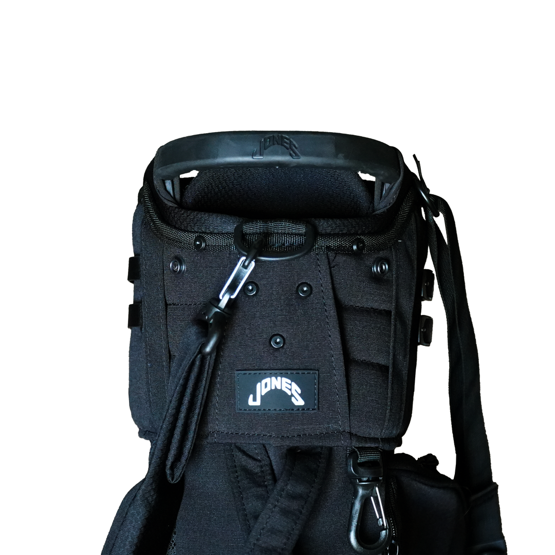 Trouper 3.0 - Black/Red – Jones Golf Bags