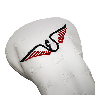 Edel Golf Driver Headcover White Close-Up