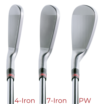 SMS Irons: 4-PW, GW Set With FREE Pins & Aces® Stand Bag