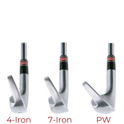 SMS Irons: 4-PW, GW Set With FREE Pins & Aces® Stand Bag