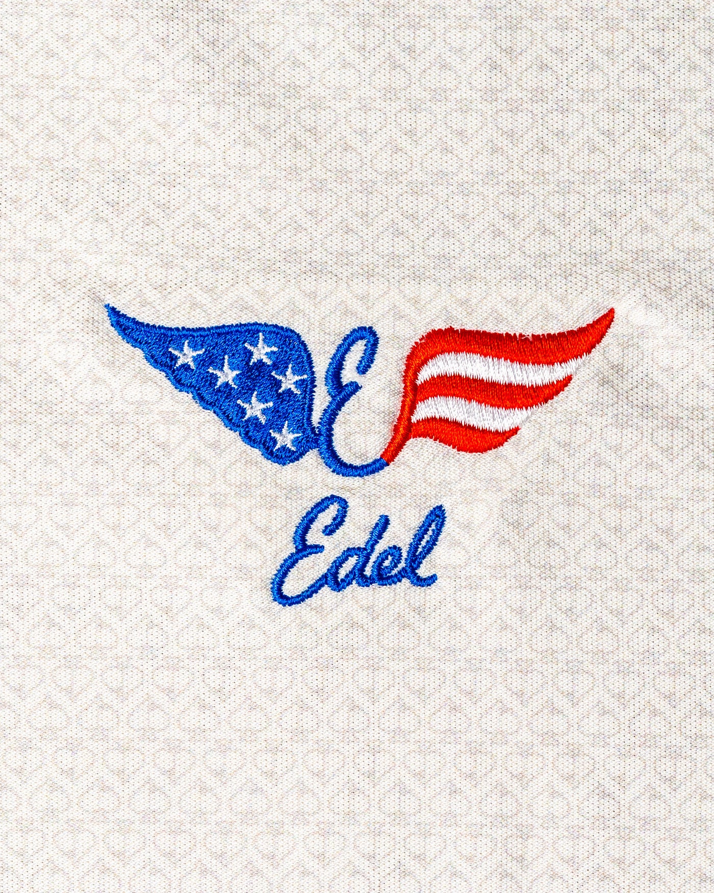 Special Edition Edel USA Patriot Logo Polo - Vapor Spade