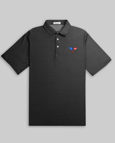 Special Edition Edel USA Patriot Logo Polo - Night Wave
