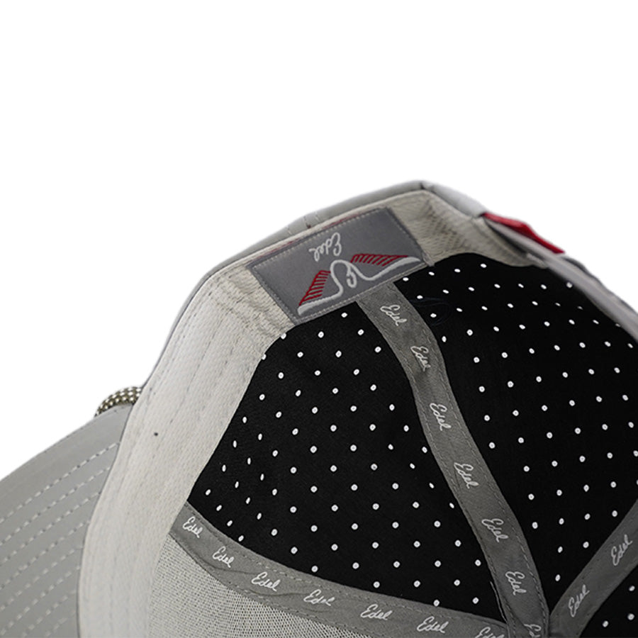 Edel Golf Signature Circle Rope Hat Grey - Inside
