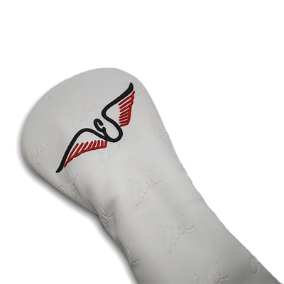 Edel Golf Hybrid Headcover White Close-Up