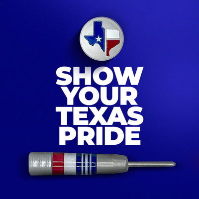 "Show Your Texas Pride" Edel Golf Texas ball marker & repair tool