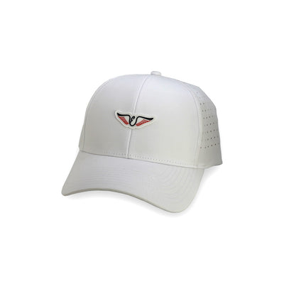 Edel Golf Wings Performance Hat White - Front