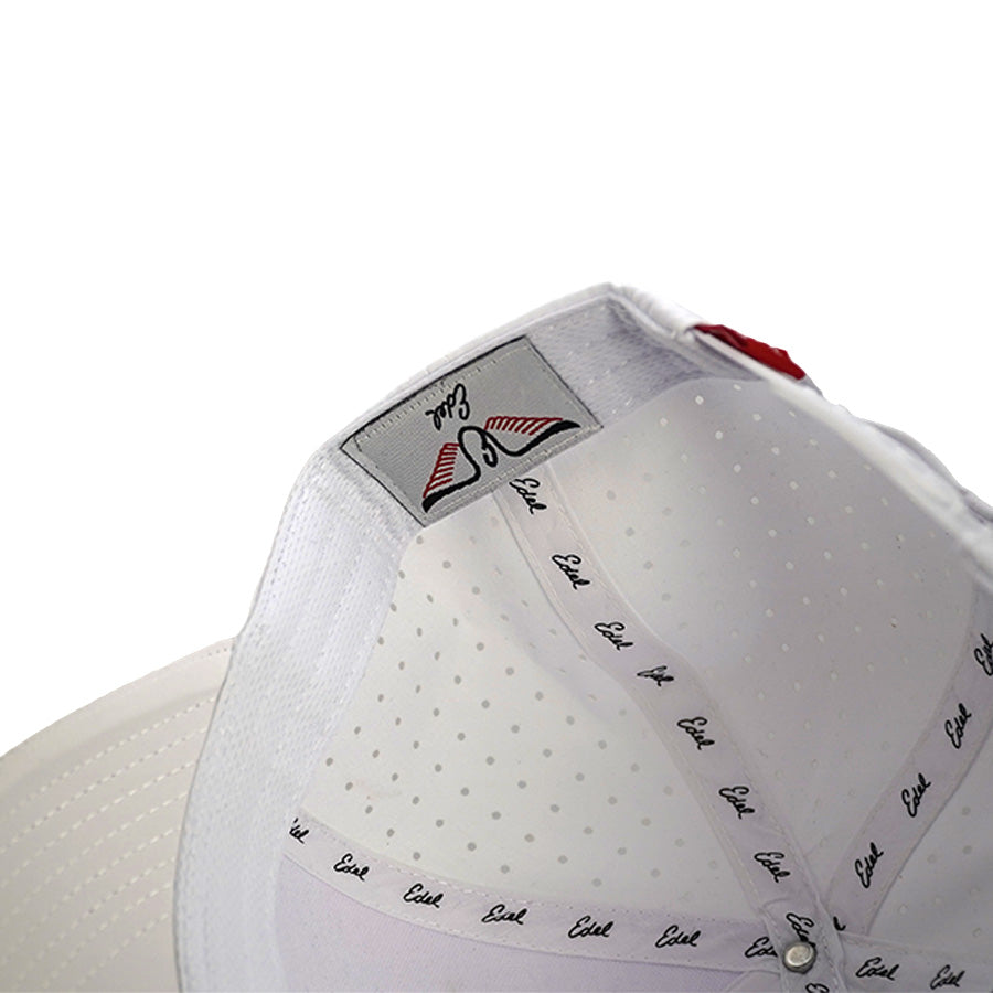 Edel Golf Wings Performance Hat White - Inside