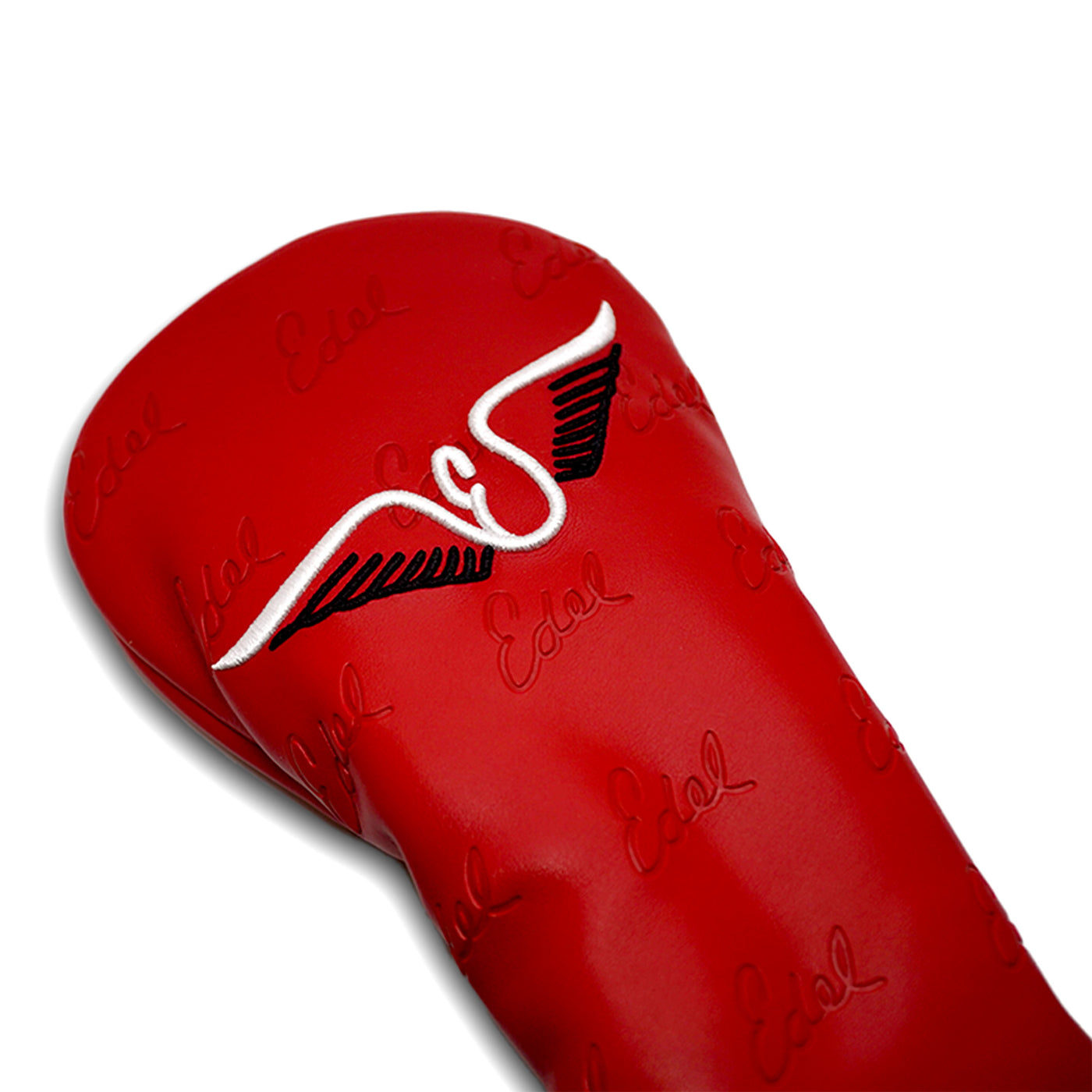 Edel Golf Fairway Wood Headcover Red Close-Up