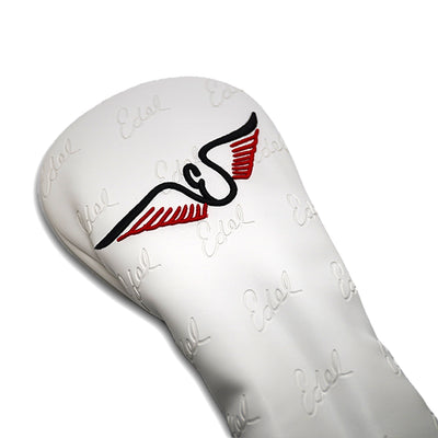Edel Golf Fairway Wood Headcover White Close-Up
