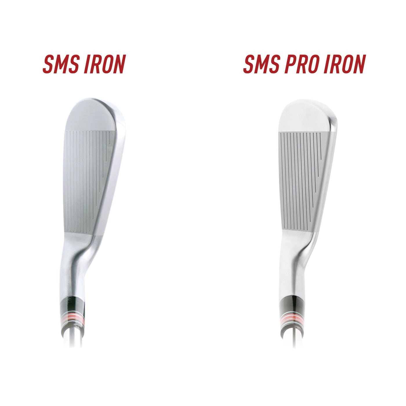 SMS vs. SMS Pro Irons Player View