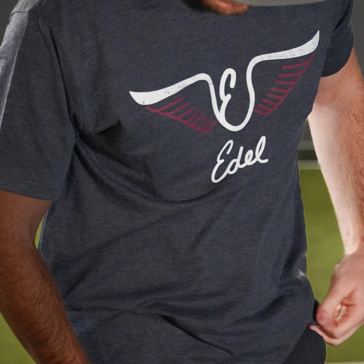 Edel Golf Wings Logo Tee
