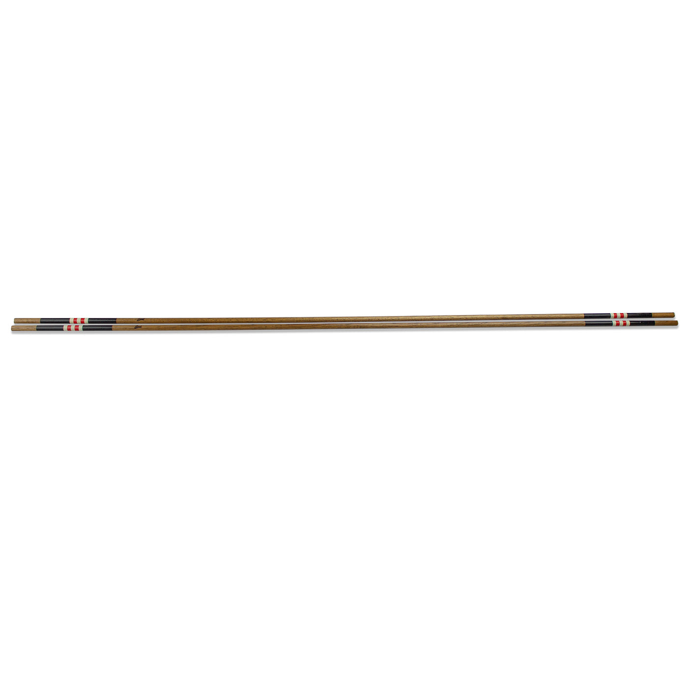Edel Golf x BubbaWhips hickory alignment sticks